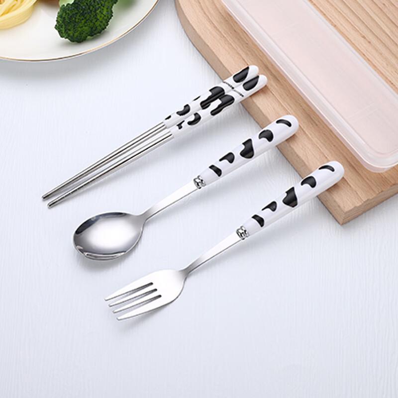 Ru Han Elegant 316 Stainless Steel Portable Cutlery Set