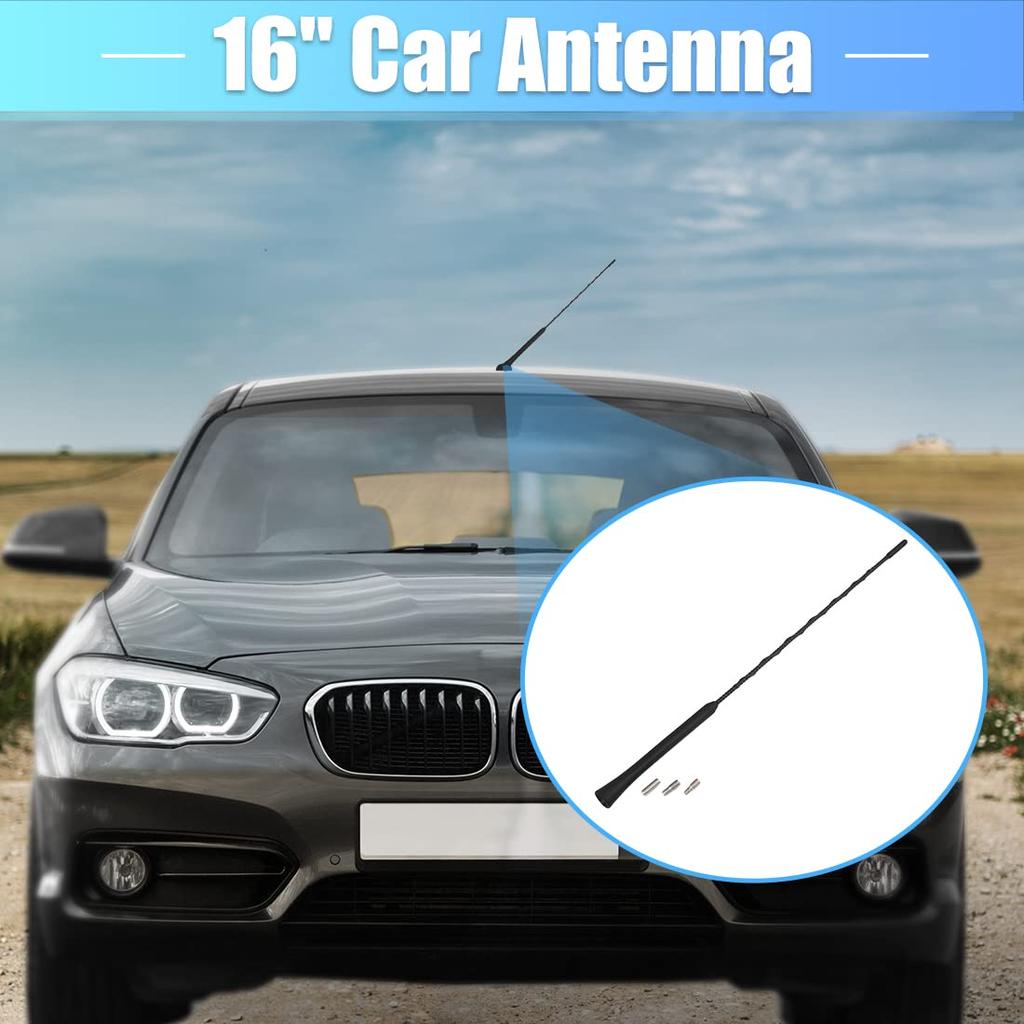 uxcell Car Signal Antenna, Radio Antenna, AM FM Antenna, Aerial Flexible Antenna, Aerial Stereo