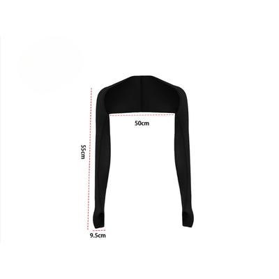 1 ud. Ciclismo al Aire Libre Transpirable Sensación Fresca Hilo de Viscosa Protector Solar Resistente a los Rayos UV Mangas de Golf Chal