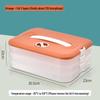 Home Dumpling and Wonton Freezer Box: Multi-layer Transparent Storage for Fresh-Keeping