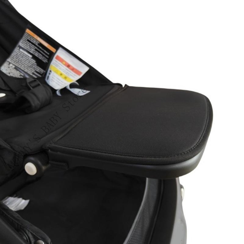 H3CD Ergonomic Reclining Support Panel Footrest Extender for Butterfly Pram чёрный