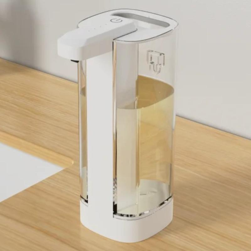 500ML Automatic Soap Dispenser Waterproof IPX5 Touchless Soap Dispenser Type C Rechargeable Wall Mount Hand Dish Auto Dispenser