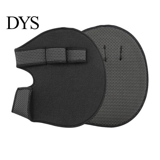 Wear-resistant Grips Pad 1 Pair 4-Finger Fitness Hand Cocoon Prevention Non-slip Gym Strength Training Grip Pads Gloves Weightlifting Powerlifting