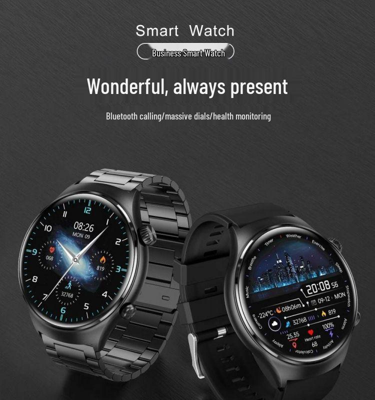 2025 GT3pro Smartwatch: Top-tier Black Tech with Call Function and Pedometer