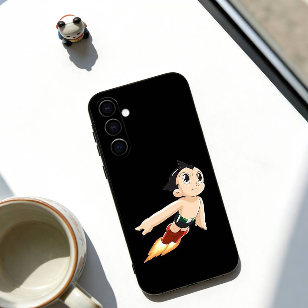 

Astro Boy Phone Case For Samsung Galaxy A73,A72,A71,A70,A53,A52,A51,Others Soft Black Cover Samsung a20s