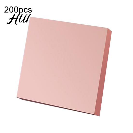 High-end Memo Notes Morandi Colored Notes, Smooth Writing Paper, Indexing And Reliable Adhesive Decorating Notebooks Note, for Office School