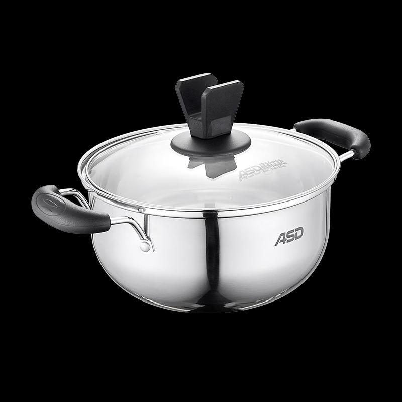 

ASD 20CM Stainless Steel Steaming and Stewing Soup Pot