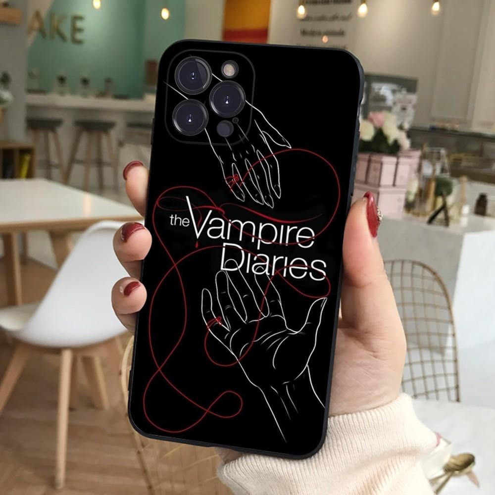 Vampire Diaries Handyhülle Silikon Weich für iphone 16 15 14 13 12 11 Pro Mini XS MAX Plus X Hülle