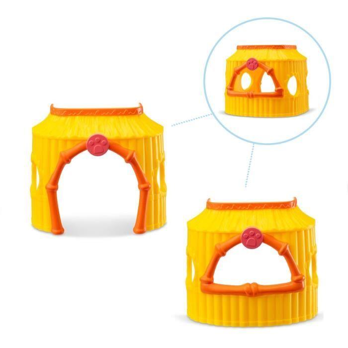 Bandai - Littlest Pet Shop - Tiki Jungle Pack - 3 Animals and Accessories - Bf00515