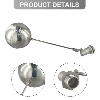 Ball Water Tank Valve Automatic Water Level Controller High-quality Brass Sturdy Construction For Water Systems