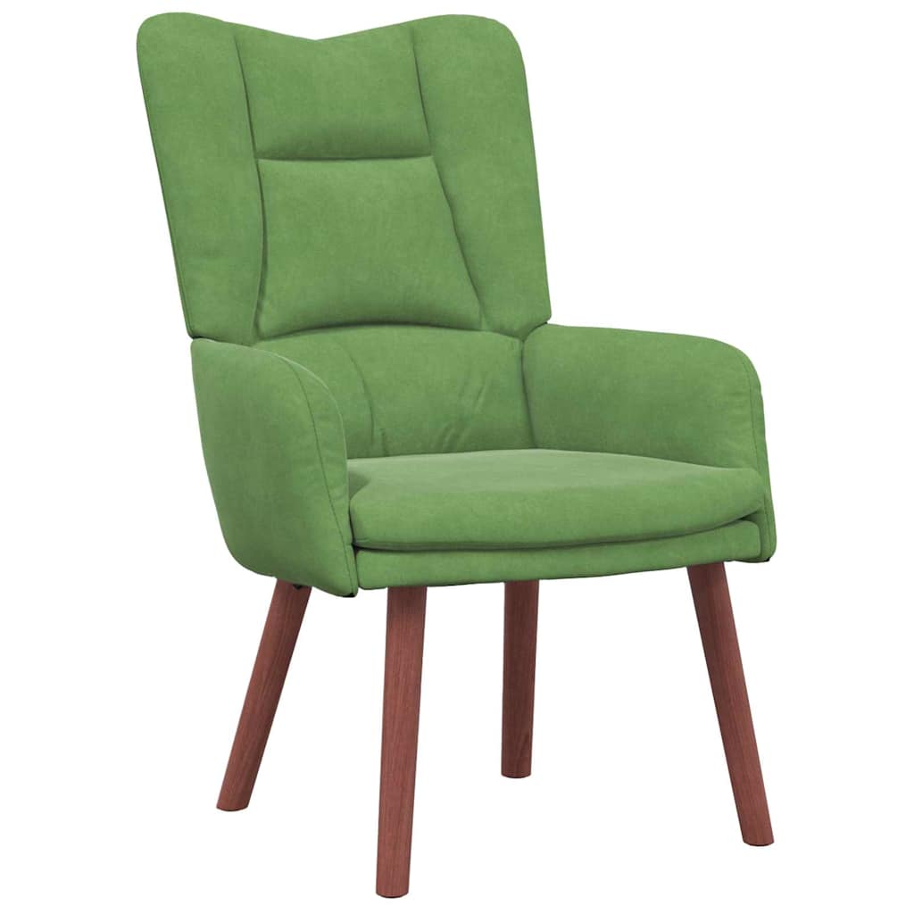 Armchair Light Green 63 X 67 X 94 Cm Velvet