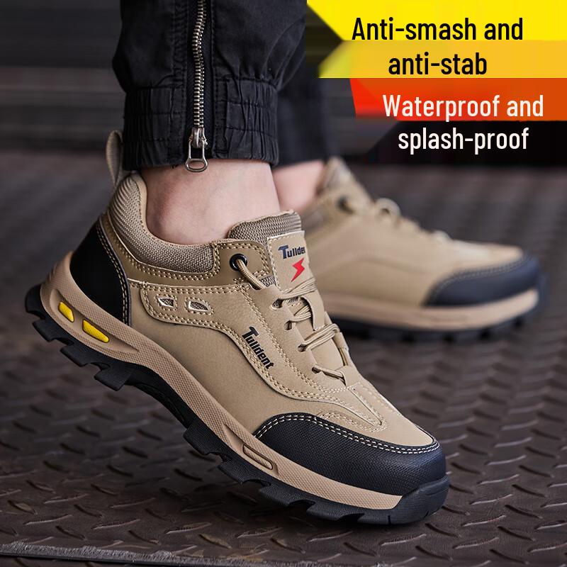 Men s Anti-Smash Puncture-Resistant Safety Work Shoes 40