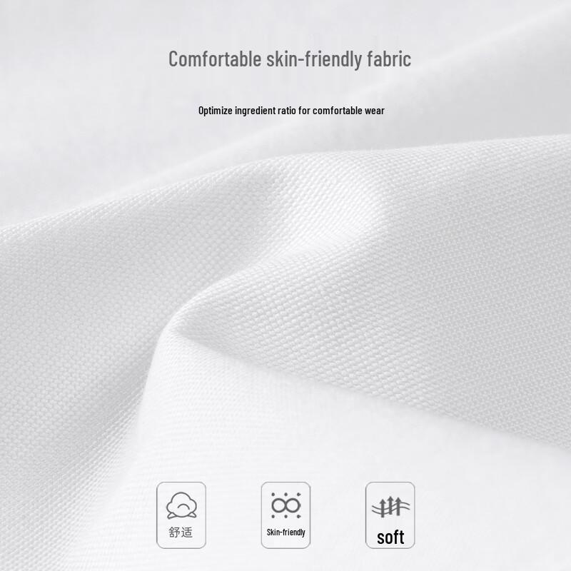 Mark Fairwhale Men's Pure Cotton Lapel Long-Sleeve Shirt