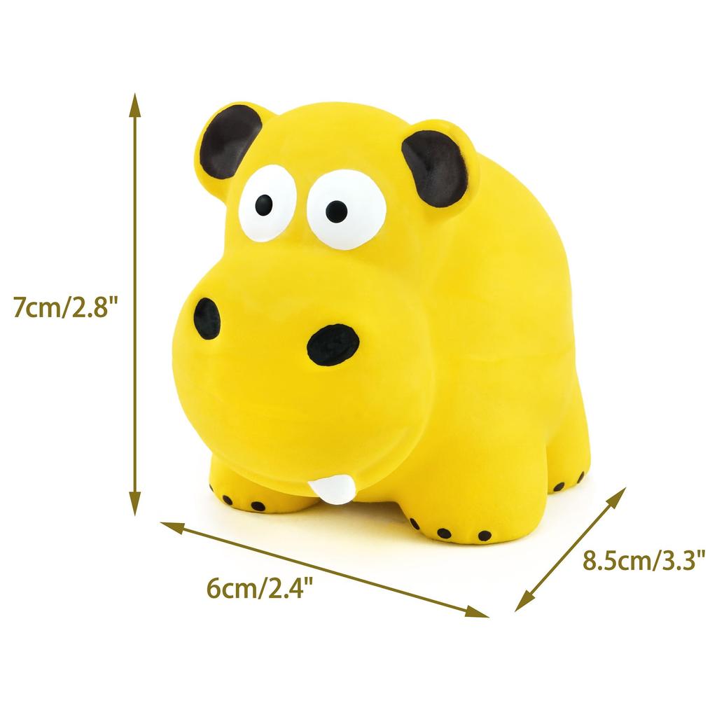 Chiwava 7cm Standing Animal Dog Toy Set with Sounds and Interactive Toys 3-Piece