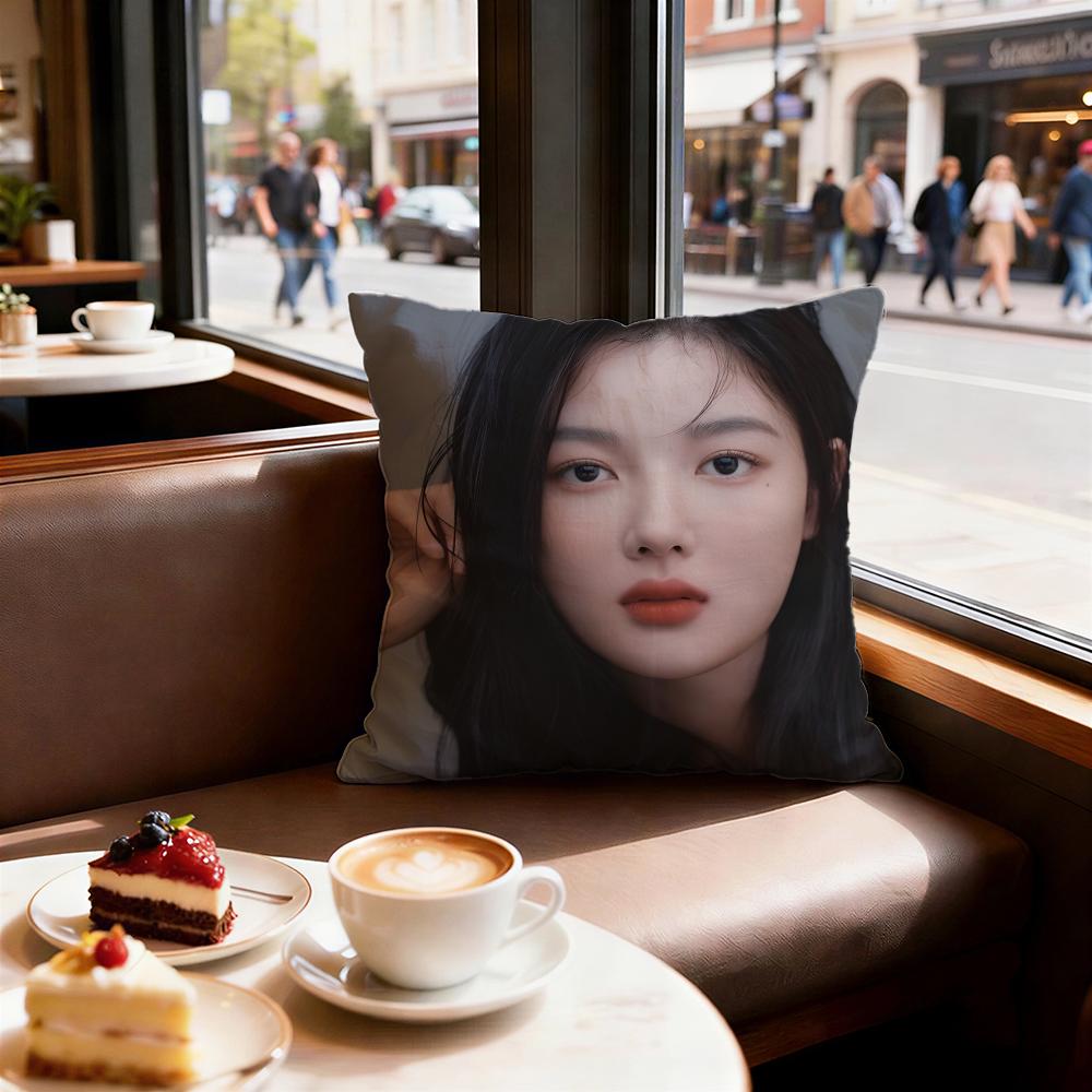 Celebrity Kim You Jung Cushion Cover Decorative Cushion Cushions Covers Cover Sofa X Pillow Piece X X Pillowcase