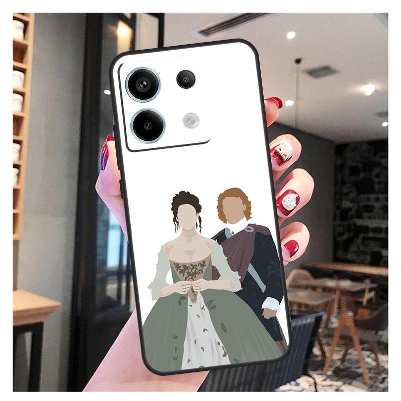 

Jamie and Claire Fraser Outlander Case For Xiaomi Redmi 12 13 C 9C 10C Redmi Note 13 Pro 9 10 11 12 9S 10S 11S 12S Back Cover Redmi 13C
