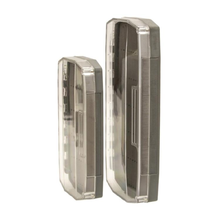 Multiple Size Light Weight Fly Fishing Lures Box Fly Fishing Lures Box Single Sided Clear Lid Fly Fishing Baits Box