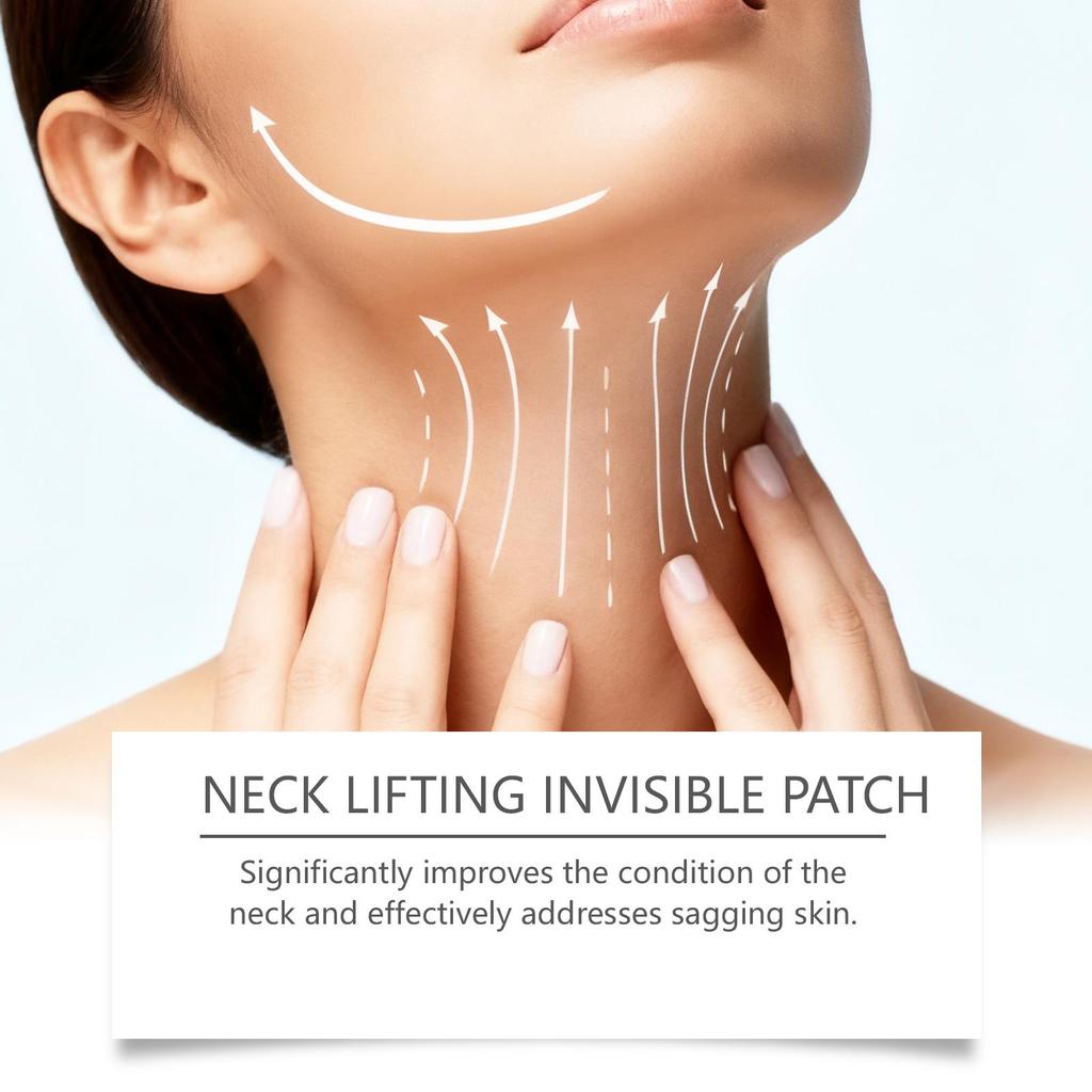 Jaysuing Invisible Neck Care Patch: Gentle daily moisturization for a comfortable neck contour and skin care