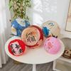 20cm Chinese Style Printed Round Lantern Waterproof Cloth Outdoor Decor Hanging Lantern For New Year Wedding Festival Decoration