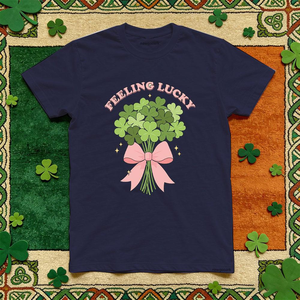 

St Patricks Day 317 Lucky Irish Green T Shirt Women Cotton Casual Festival Graphic T Shirts Unisex Adult Party 3XL