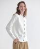 Marie Claire Lucky Clover Eiffel Tower Embroidered Cardigan (Magckc12Miv)