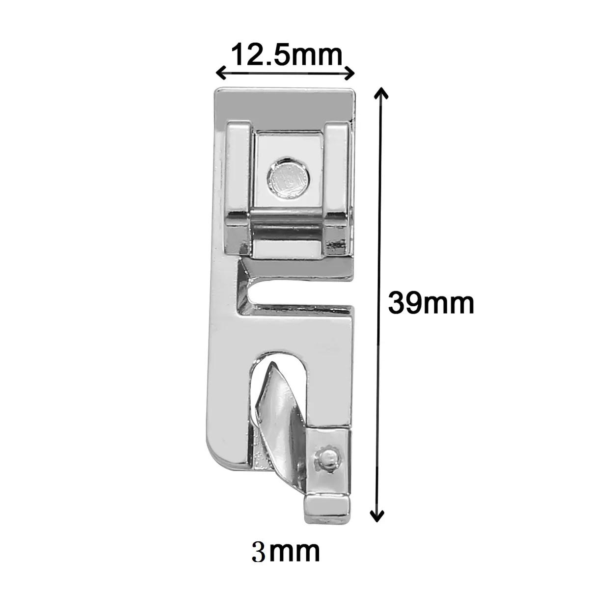 

1/3Pcs 3mm/4mm/6mm Sewing Accessories Narrow Rolled Hem Sewing Machine Presser Foot Set Household Sewing Tools Embroidery Hoop