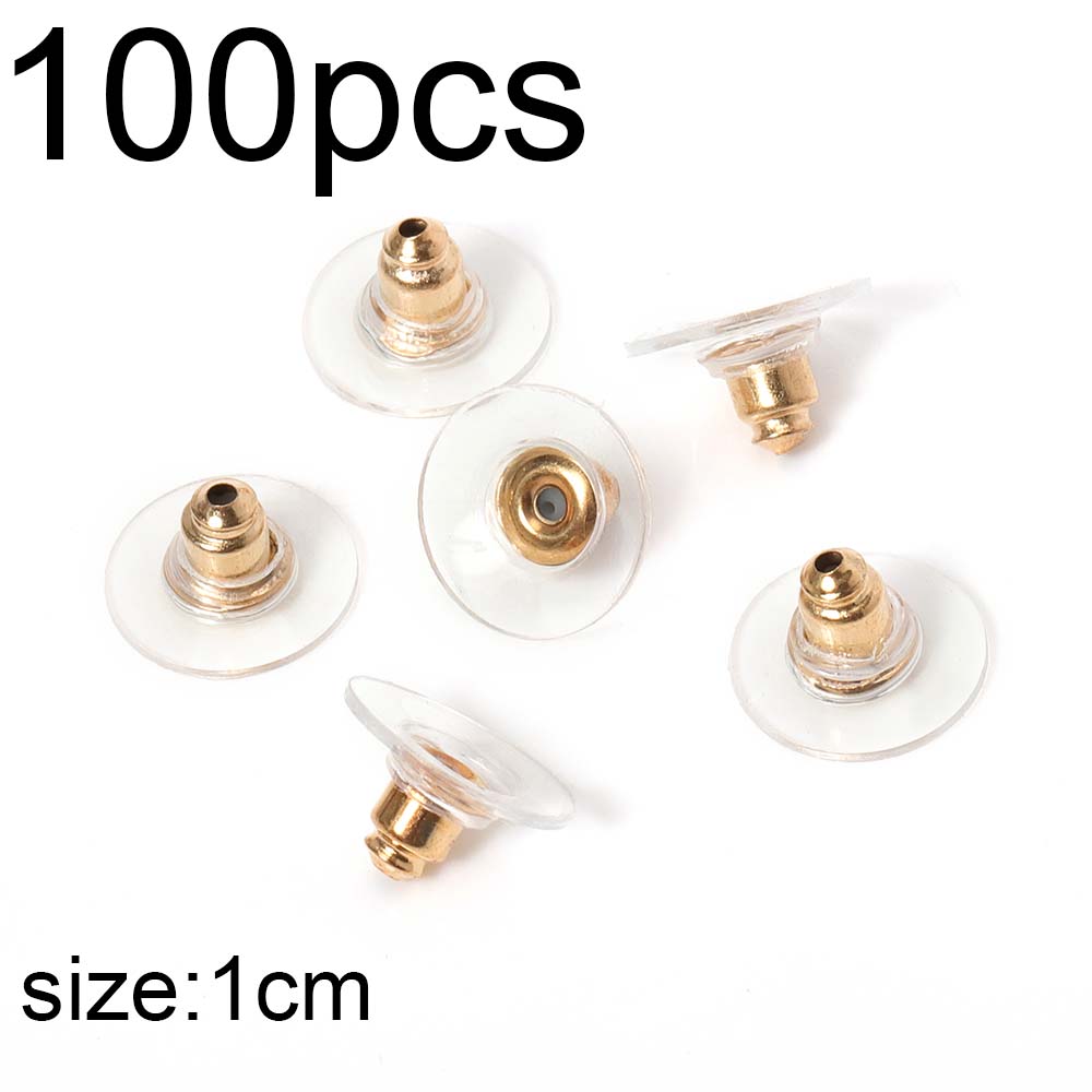 50pcs-1000pcs Soft Silicone Rubber Earring Back Stopper for Stud Earrings DIY Earring Findings Accessories Bullet Tube Ear Plugs