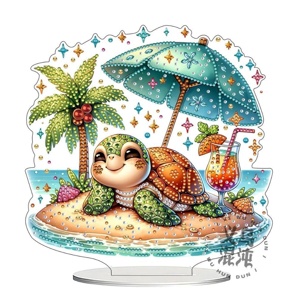 Halloween Diamond Painting Ornament Handmade DIY Crystal Special-shaped Diamond Sticker Diamond Art Desktop Decoration