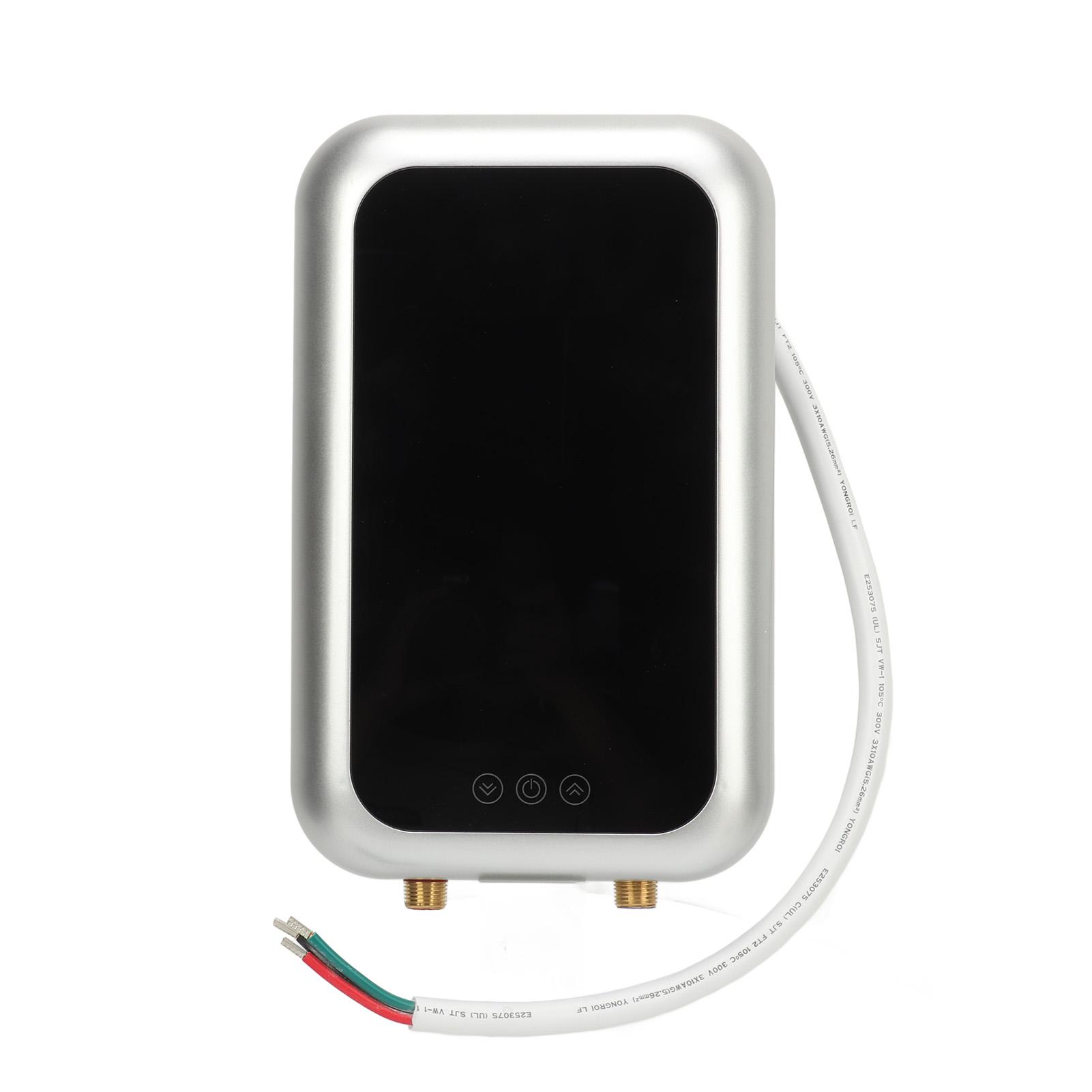 

Electric Tankless Water Heater 9KW Automatic Constant Temperature Mini Hot Water Heater with Display Screen for Home