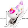 Cute Stapler, Mini Handheld Animal Stapler, Desktop Stitcher Portable Silicone Art Figurine Statue Handy Staplers for Home Office School Students
