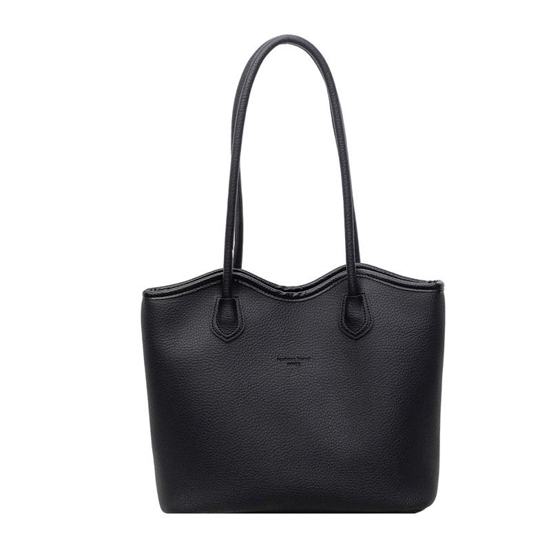 Bag Women's Large-capacity New Summer Versatile Simple Shoulder Bag Leisure Work Commuter Tote Bag