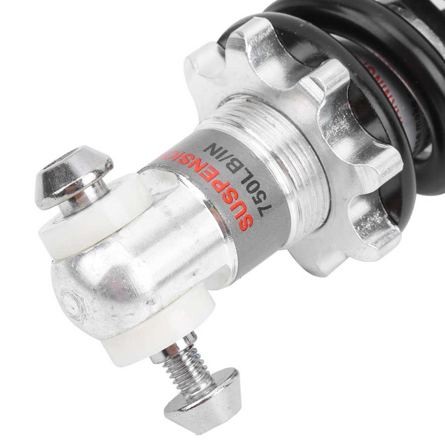 Bike Rear Suspension Damper Spring Bike Shock Struts Coil Spring Shocks Absorber Suspension Damper 150mm Steel