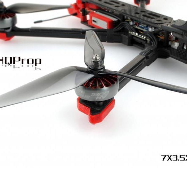 HQProp 7-inch 3-Blade Translucent Gray X8 Drone Racing Propeller 7X3.5X3