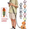 Reflective Crossbody Shoulder Bag & Multi-functional Running Pet Leash