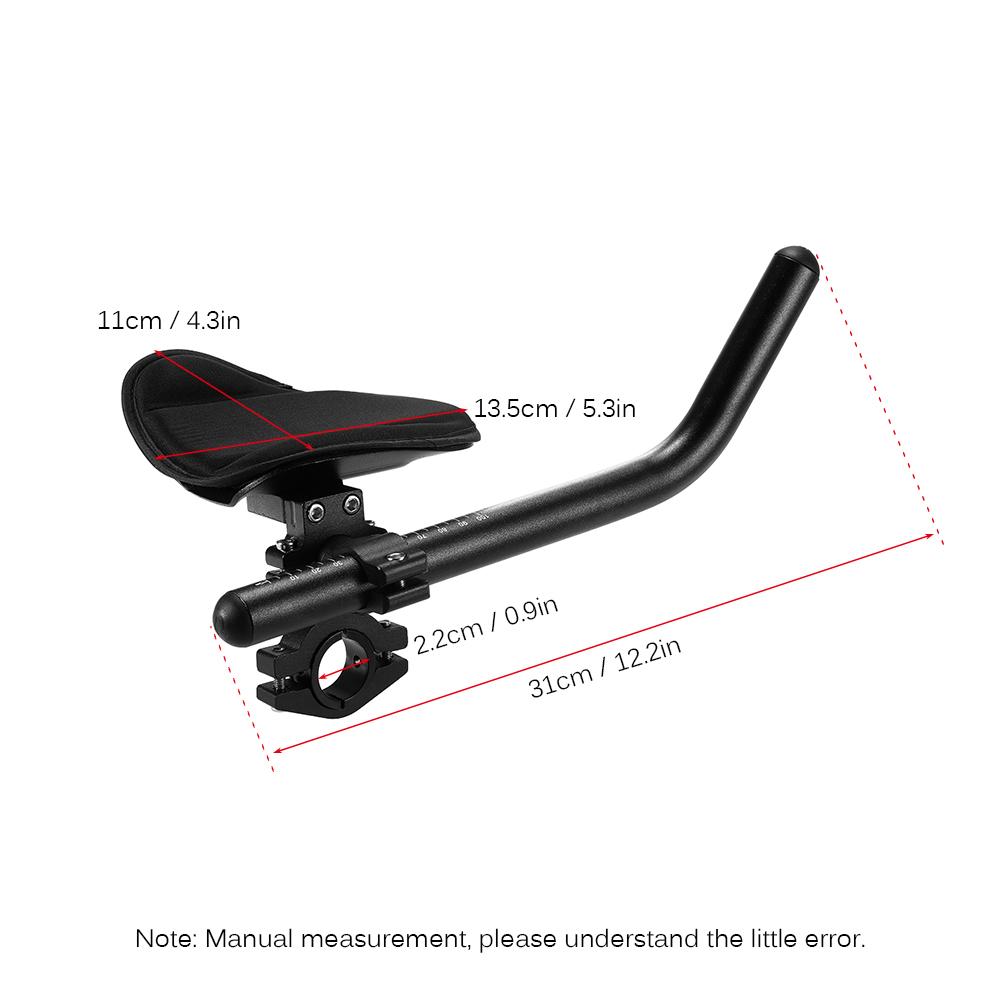 Bike Rest Handlebar Cycle Aero Bar Bicycle Relaxation Handle Bar Triathlon MTB Road Bike Arm Rest Bar Bike Aerobar