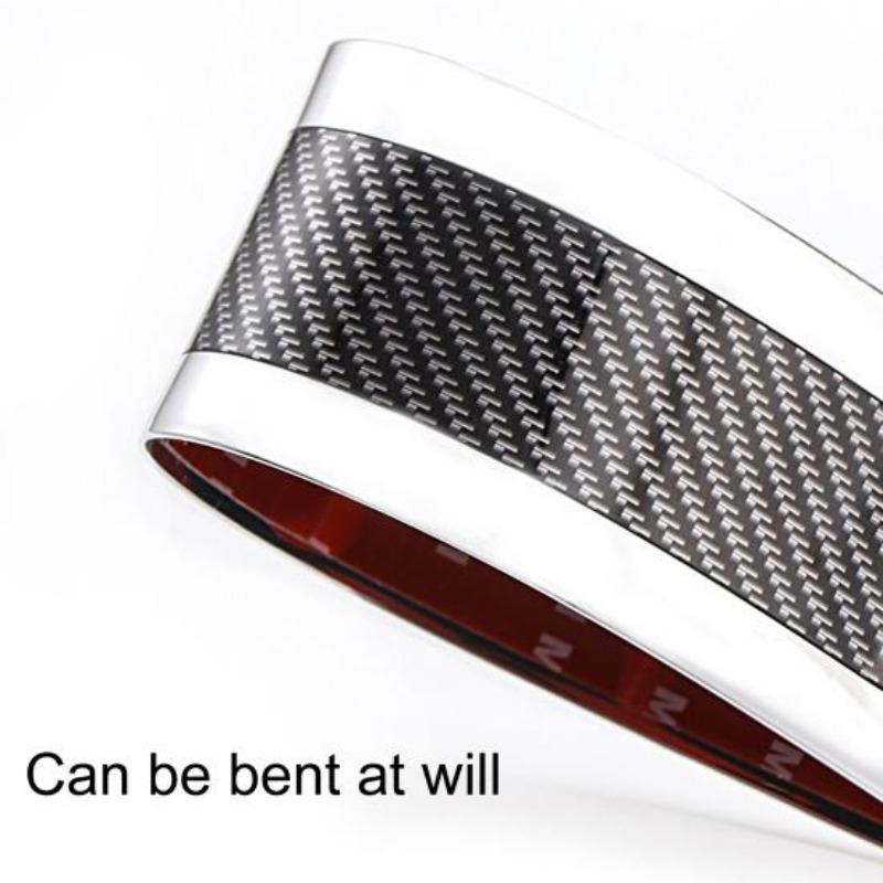 Universal Car Door Sill Protector Strip Strong Adhesive Anti Scratch Threshold Trim Cover Sticker Long Lasting Auto Door Entry Guard