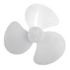 Fan Blade High Temperature Resilient 12 Plastic Fan Blade Replacement Suitable for Stand Fan/Desk Fan Noise Reduction