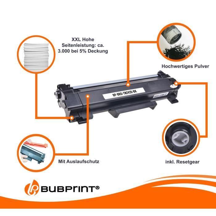 Toner Noir - Brother - TN-2420 - Laser - Rendement Élevé - Pack De 1