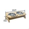 Cat Bowl Dog Non Slip Portable Food and Water Pet Bowls Pets Dish Feeding for Small Medium