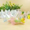 New 12pcs Colorful Transparent Triangular Crown Candy Box Personalized Candy Box Wedding Candy Box Jewelry  Wedding  Souvenir