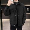 Men's Trendy 2026 Lightweight Lapel Down Jacket - Warm, Short, Thickened Winter Coat