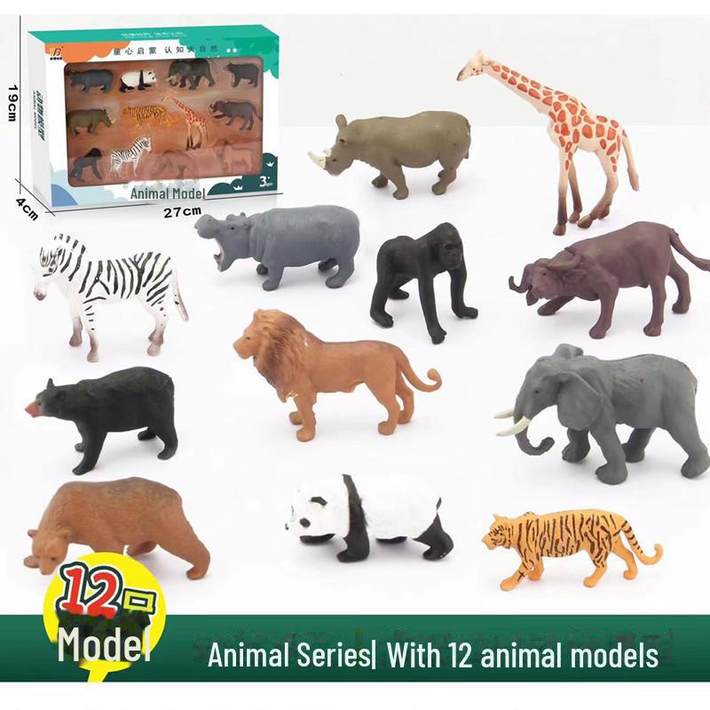 Set de modele de dinozauri Jurassic cu gel moale - Jucării din lumea oceanică cu animale sălbatice pentru copii