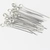 200Pcs/set Portable Metal Eye Pins 35-70mm DIY Craft Beading Needles Mini Head Pins Beading Accessories