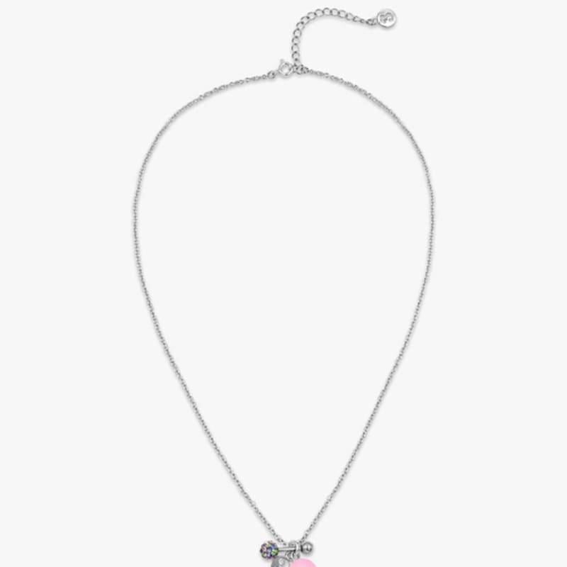 

trimarch Tri Serenity Ball Necklace Pink FREE