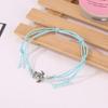 Vintage Turtle Charm Handmade Woven Ankle Bracelet Anklet Women Beach Jewelry
