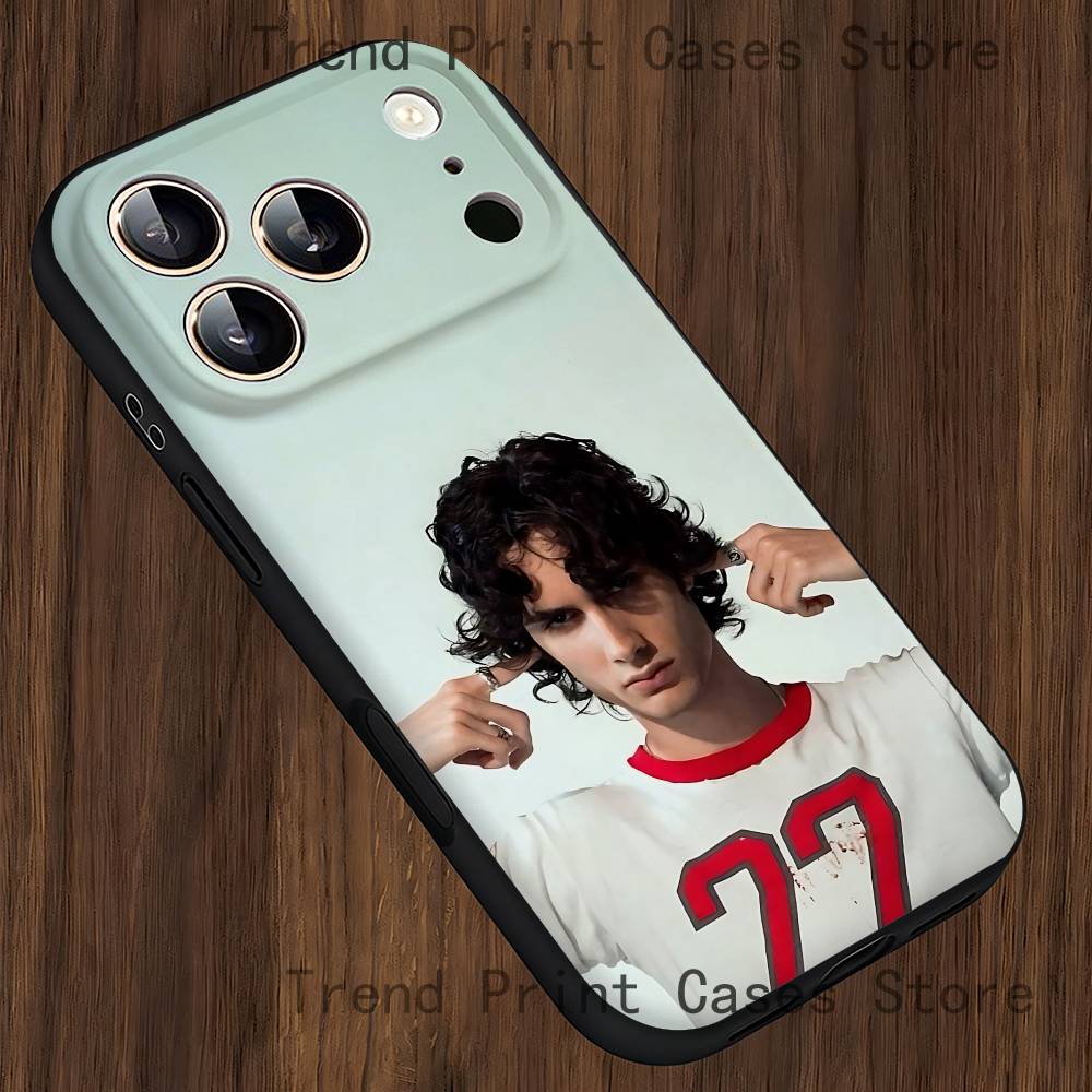Singer S-Sombr Phone Case For iPhone 13,16,12,14,15,11,17,Pro,Max,Plus,E,Air,Mini Shockproof Cover