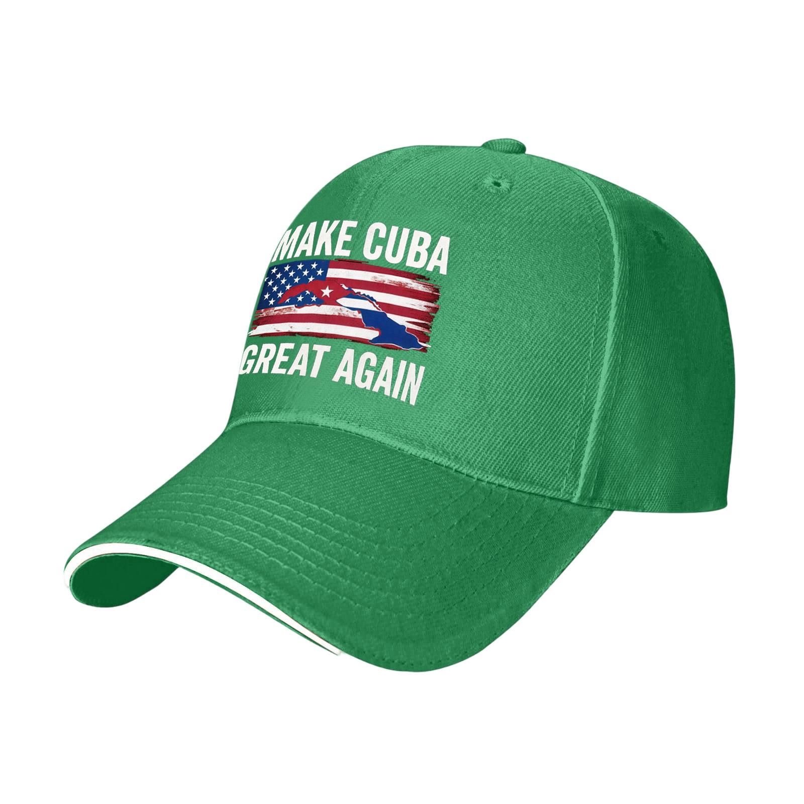 

Unisex USA 250th Anniversary Printed Distressed Washed Baseball Cap | Patriotic Vintage Hat For Celebrations One Size зелений