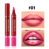 2-In-1 Watercolor Lip Gloss, Moisturizing, Mirror-Like Finish, Long-Lasting Color, Creates Natural Lip Tone, Suitable For Back To School, Beginners