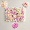 Artificial Floral Wall Panel Rectangular Blossom Indoor