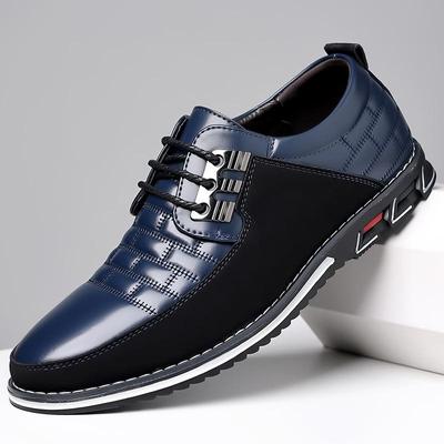 Große Größe 38-52 Herren Leder Freizeitschuhe Schnürschuhe Outdoor Sneakers Bequeme atmungsaktive Schuhe für Männer Herren Halbschuhe Zapatos